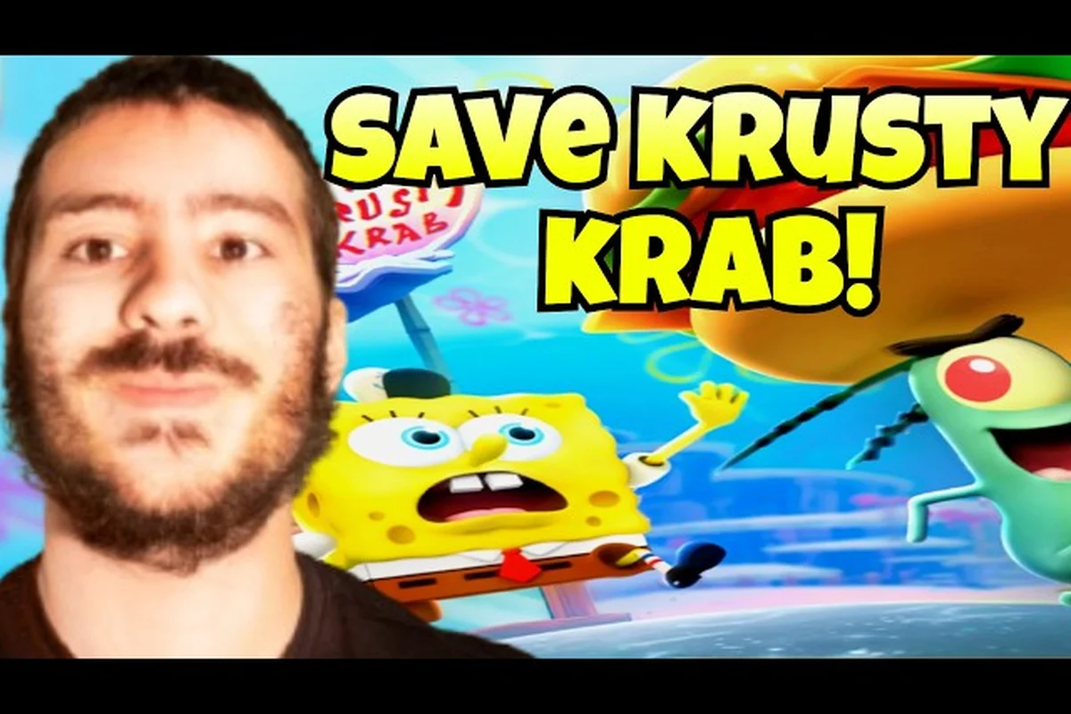 Save the Krusty Krab table cleaning customers guide