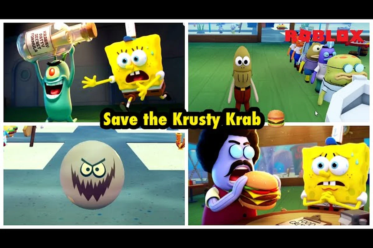 Save the Krusty Krab delivery station guide for safe cleanup
