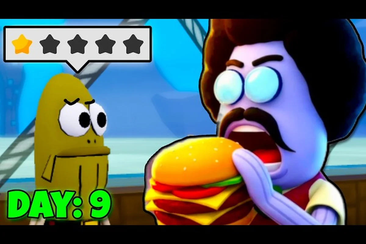 Save the Krusty Krab best four player team for solo and friends