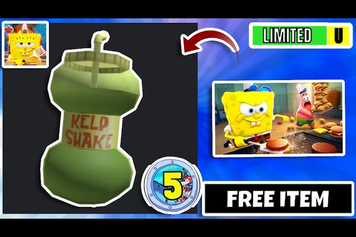 Save the Krusty Krab Pearl soda ability for faster service