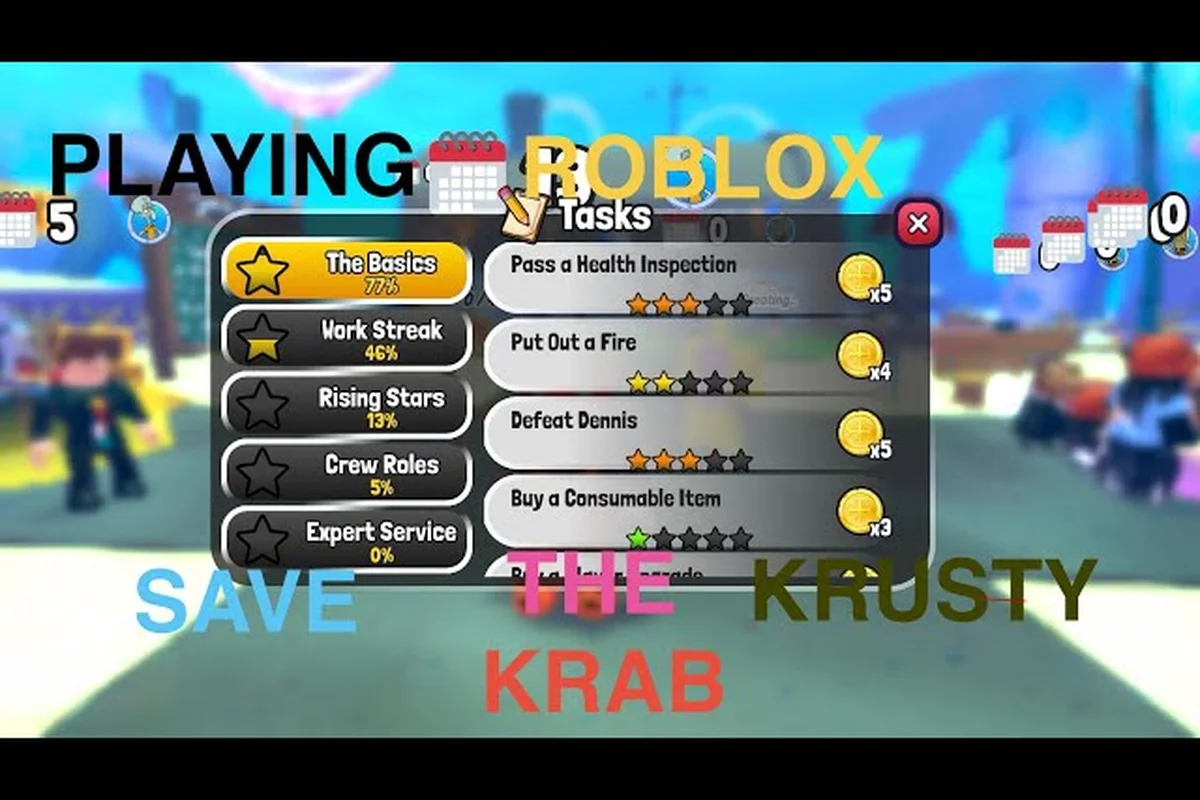 Save the Krusty Krab new menu items and balance changes